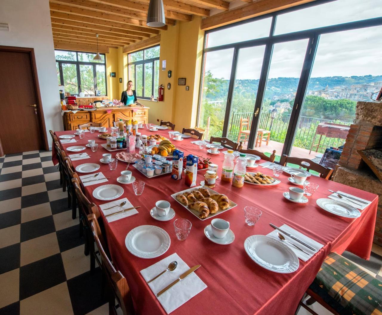 La Casa Rossa Country House Пиаца Армерина Екстериор снимка